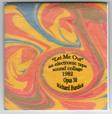 Richard Burdick's CD5 "Let Me Out"