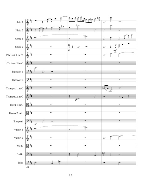 Burdick's Symphony No. 2 page 15