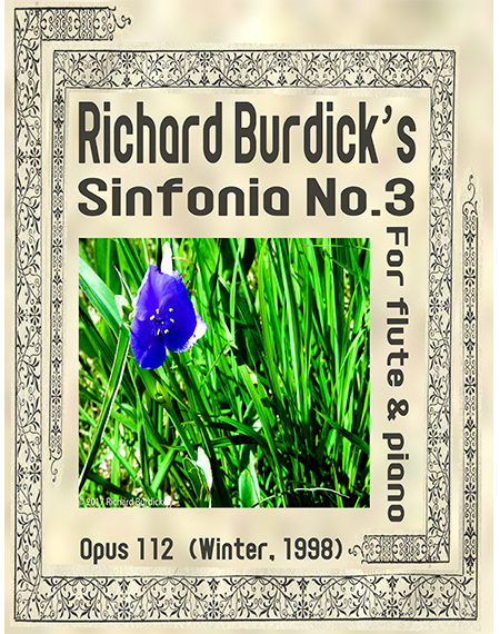 Burdick's Flute Sonata No. 3