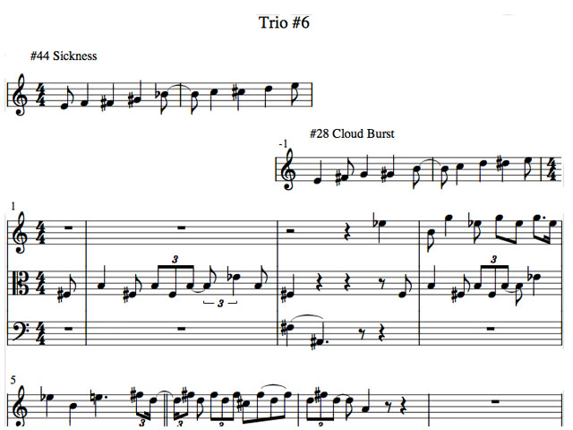 Richard Burdick's Horn Trio's opus 156 No. 6