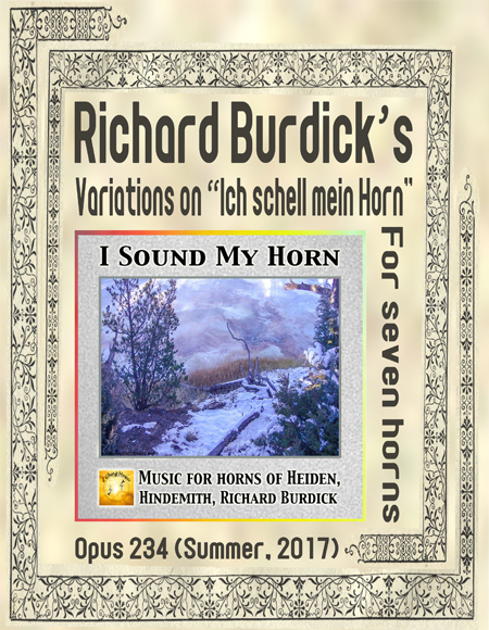 Burdick's Opus 234 cover