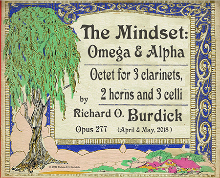 Sheet Music cover for Richard Burdick's Op. 278