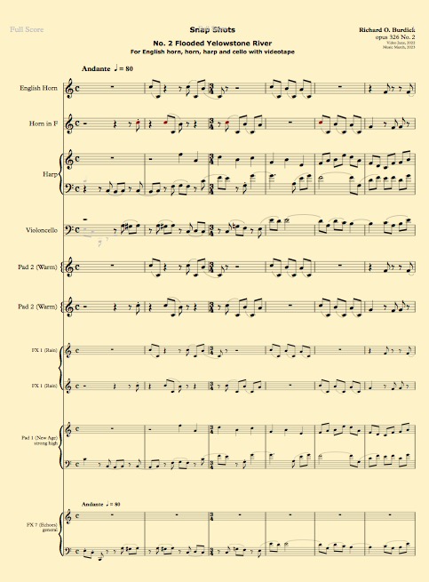 Page one of Opus 326 No. 2