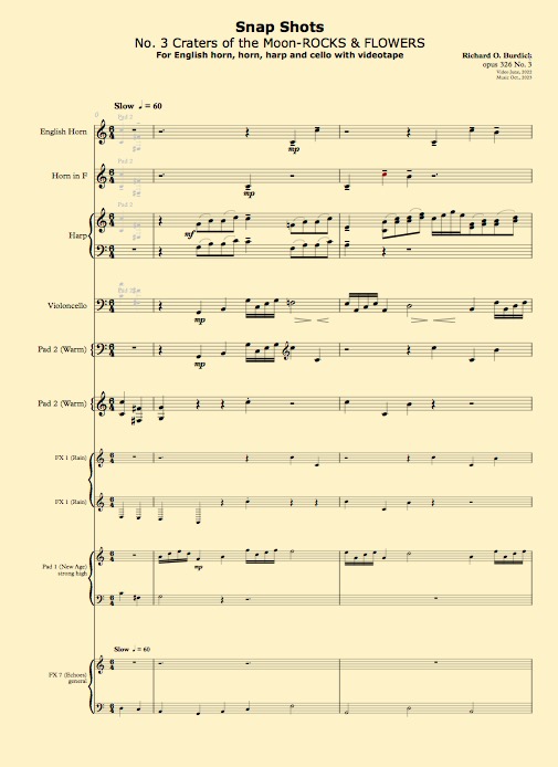 Page one of Opus 326 No. 3