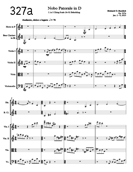 Burdick's Op. 327a page one
