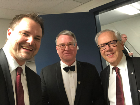 Richard Burdick with the Canadian Brass