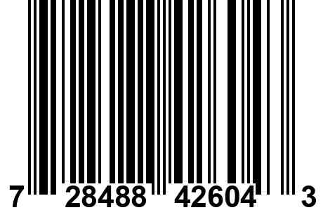 Burdick's CD18 barcode