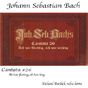 Bach Cantata No. 26