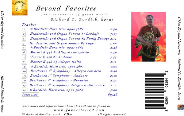 Burdick's CD21 