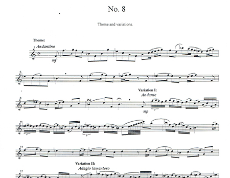 Ron Randall's horn etude No. 8 sample