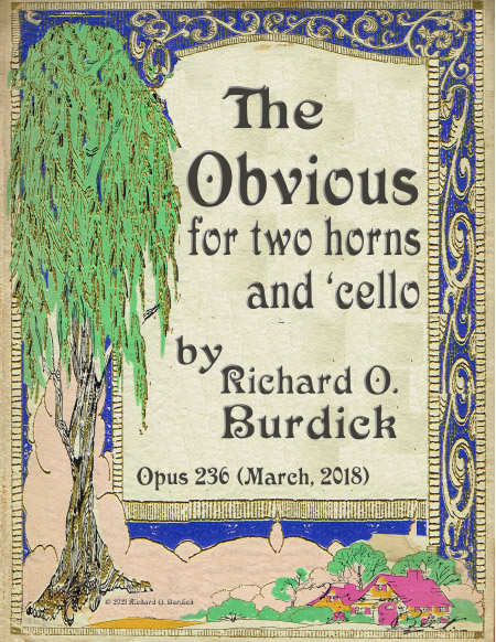 Burdick's OPus 236 caover