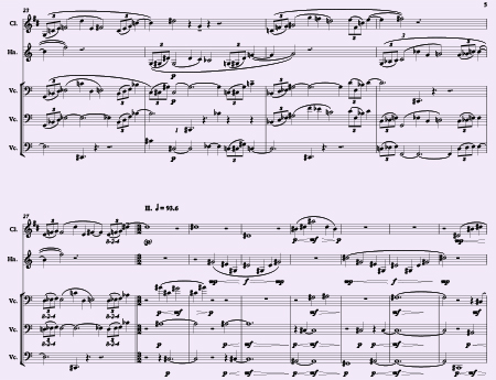 Richard Burdick's Mindset quintet, op. 276 m. 2 page 1