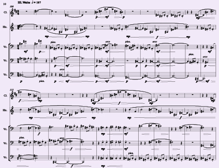 Richard Burdick's Mindset quintet, op. 276 m. 3 page 1