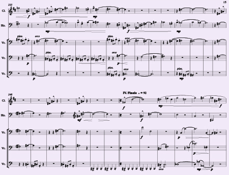 Richard Burdick's Mindset quintet, op. 276 m. 4 page 1