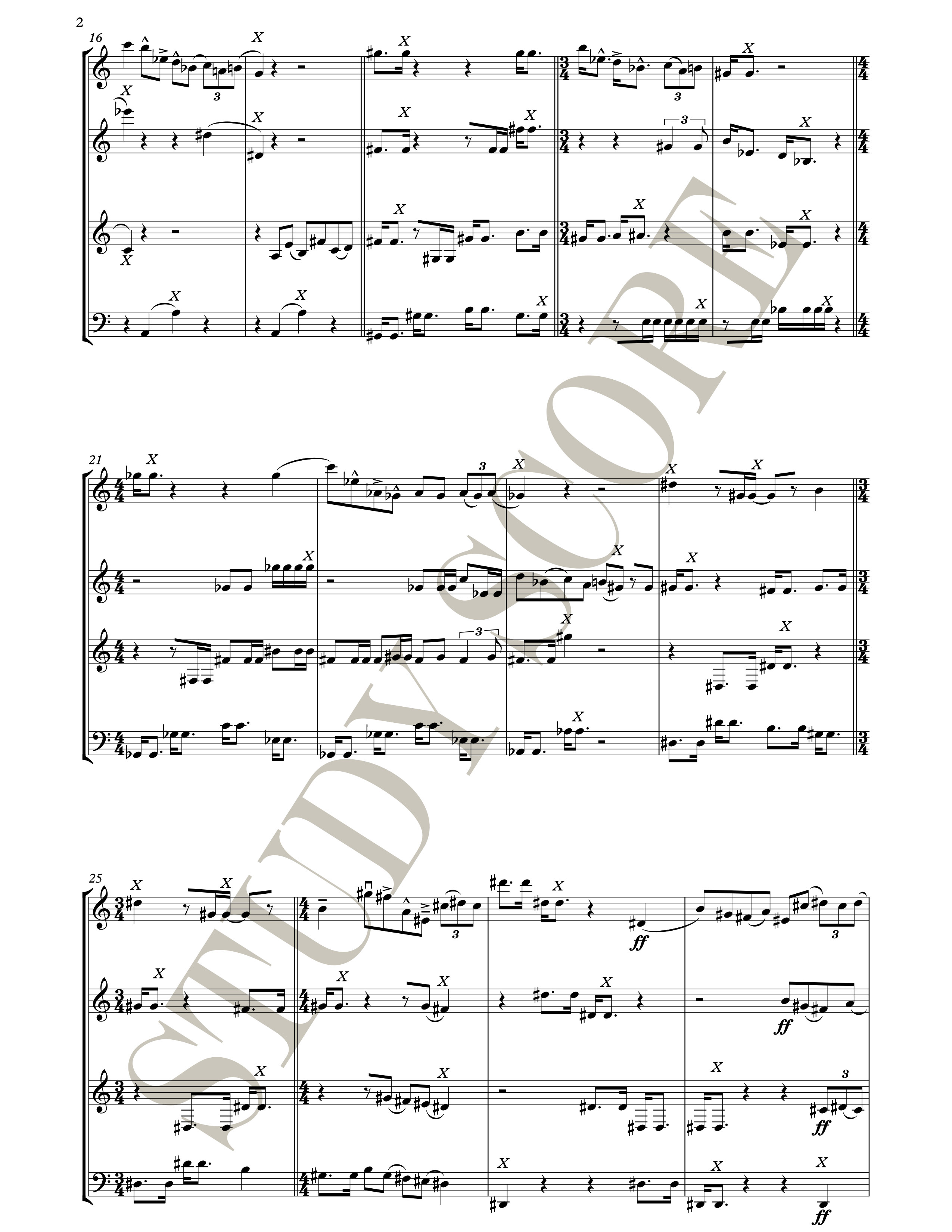 Burdick: Opus 29 score pg.2